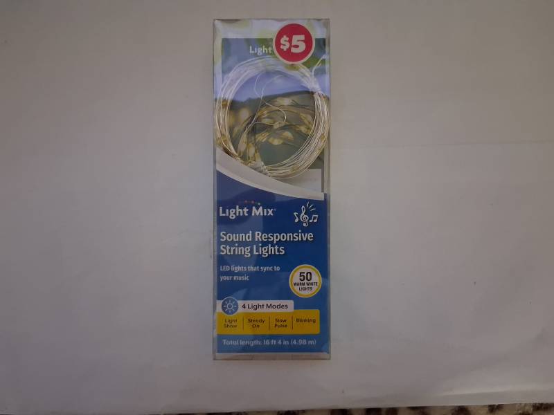 Sound Responsive String Lights